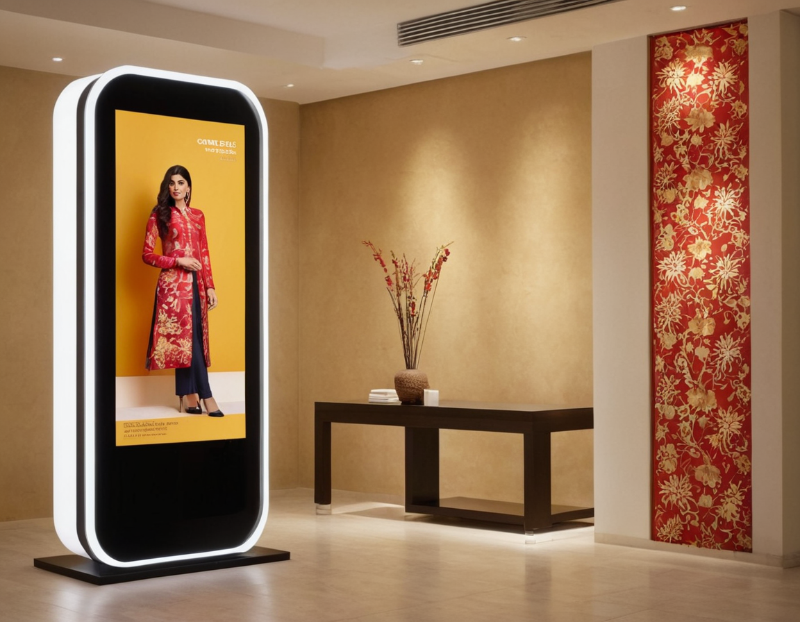 i phone type digital signage (43 inch)